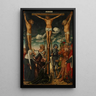 Follower of Lucas Cranach the Elder - The Crucifixion.webp