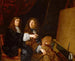 Doble retrato de Henri y Charles Beaubrun - Escuela de Martin Lambert — vista de la obra