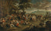 Una fiesta campestre - Escuela de Peter Paul Rubens — vista de la obra