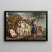 El Rapto de Europa - Escuela de Peter Paul Rubens — cuadro enmarcado en la pared