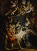L'Adoration des bergers - Ecole de Peter Paul Rubens — artwork view
