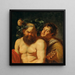 Reproducción del cuadro El Sileno ebrio con un sátiro - Seguidor de Pierre Paul Rubens