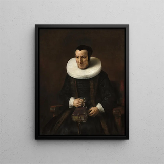 Follower of Rembrandt van Rijn - An Old Lady with a Book.webp
