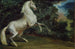 Caballo encabritado - Escuela de Théodore Géricault — vista de la obra