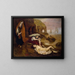 La découverte de Don Juan par Haïdée - Ford Madox Brown — framed artwork on a wall
