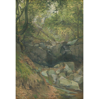 Forest Stream - Ludovit Cordak | Reproduction Tableau Décoration murale affiche copie