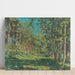 Reproduction of the painting Forest Painting - Christian Rohlfs