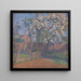 Bosque en el jardín - Karl Schou — cuadro enmarcado en la pared