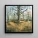 Bosque de Wermsdorf - Ferdinand von Rayski — cuadro enmarcado en la pared