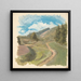 Fork at the Intersection - Jan Nowopack — framed artwork on a wall