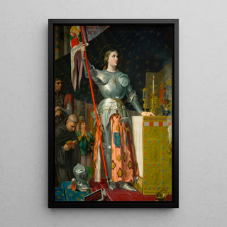 Reproduction tableau | Tableau - Jeanne d'Arc en Armure | Poster - Toile - Aluminium