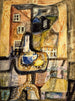 Reflexiones de la casa - Frances Hodgkins — vista de la obra