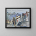 Ruinas - Frances Hodgkins — cuadro enmarcado en la pared