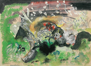 Primavera en Little Woolgarston - Frances Hodgkins — vista de la obra