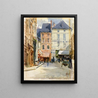 Frances Hodgkins - Street scene in Holland.webp