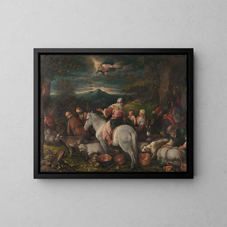 Francesco Bassano the Younger - Abraham Leaves Haran.webp