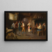 A lively discussion - Francesco Bergamini — framed artwork on a wall