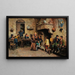 L'institutrice - Francesco Bergamini — framed artwork on a wall