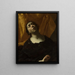 Hérodiade - Francesco Cairo — framed artwork on a wall