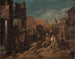 Children playing in a Roman street - Francesco Diofebi — artwork view