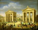 L'Approche de la Villa Borghèse à Rome - Francesco Diofebi — vista de la obra