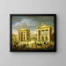 L'Approche de la Villa Borghèse à Rome - Francesco Diofebi — cuadro enmarcado en la pared