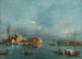 San Giorgio Maggiore with Punta della Giudecca - Francesco Guardi — artwork view