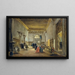 L'antichambre de la Sala del Maggior Consiglio - Francesco Guardi — framed artwork on a wall