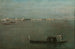 Las góndolas grises en la laguna - Francesco Guardi — vista de la obra