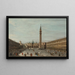 La Piazza San Marco à Venise vue vers l'est - Francesco Guardi — cuadro enmarcado en la pared