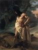Samson y el león - Francesco Hayez — vista de la obra