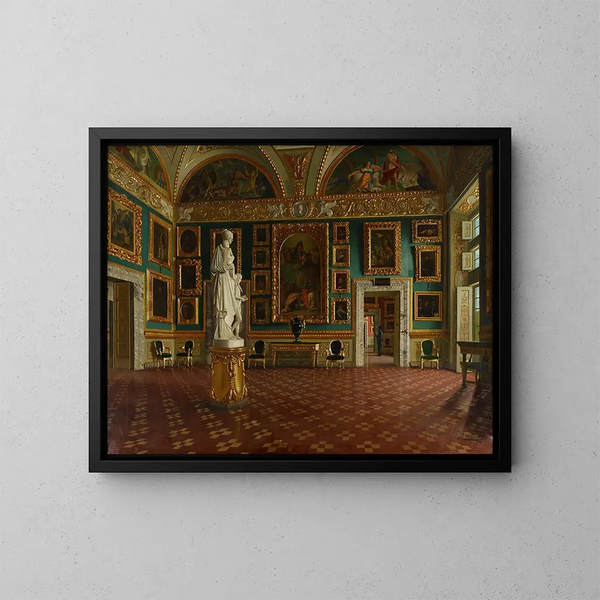 Sala de la Ilíada en el Palacio Pitti de Florencia - Francesco Maestosi — cuadro enmarcado en la pared