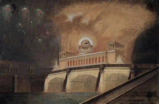 Francesco Piranesi - Feu dartifice du jour de lanniversaire le XV aoust 1806.webp