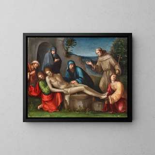 Francesco Raibolini - The Lamentation of Christ with Angels.webp