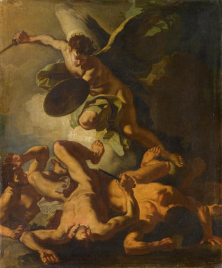 Francesco Solimena - Saint Michael expelling the Rebel Angels.webp