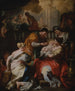 La Nacimiento de la Virgen - Francesco Solimena — vista de la obra