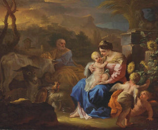 Francesco Solimena - The Rest on the Flight into Eygpt.webp