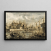 Vista de la isla de San Giacomo en Paludo - Francesco Tironi — cuadro enmarcado en la pared