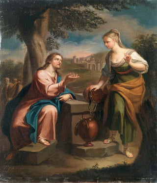 Francesco Trevisani - Christ and the Samaritan Woman at the Well.webp