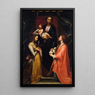 Francesco Vanni - La Virgen Con El Nio Santa Cecilia Y Santa Ins.webp