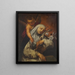 Santa Catalina de Siena - Francesco Vanni — cuadro enmarcado en la pared
