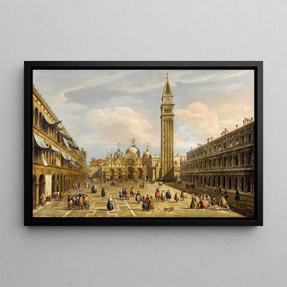 Francesco Zanin - Piazza San Marco looking east towards the Basilica Venice.webp