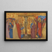 La Crucifixión - Francesco da Volterra — cuadro enmarcado en la pared