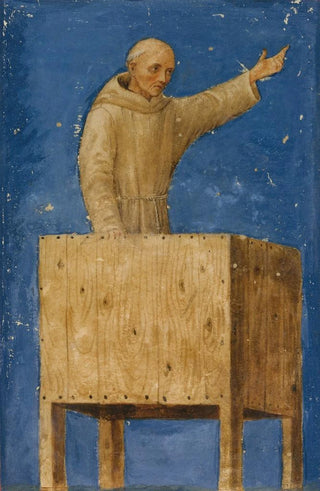 Francesco di Giorgio Martini - Saint Bernardino Preaching from a Pulpit.webp