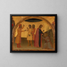 San Juan Evangelista con Acteus y Eugenius - Francescuccio Ghissi — cuadro enmarcado en la pared
