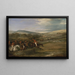 La caza de Berkeley 1842 Plein cri - Francis Calcraft Turner — cuadro enmarcado en la pared