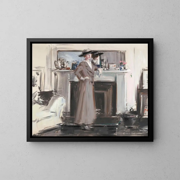 Reflexiones - Francis Campbell Boileau Cadell — cuadro enmarcado en la pared