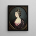Mme Thomas Horne - Francis Cotes — framed artwork on a wall