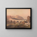 Vista de Edimburgo desde Calton Hill - Francis Nicholson — cuadro enmarcado en la pared