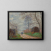 Camino de los Sablons en Moret - Francis Picabia — cuadro enmarcado en la pared